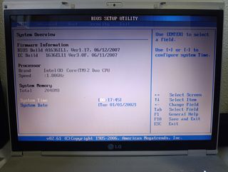 Portátil LG E500 
