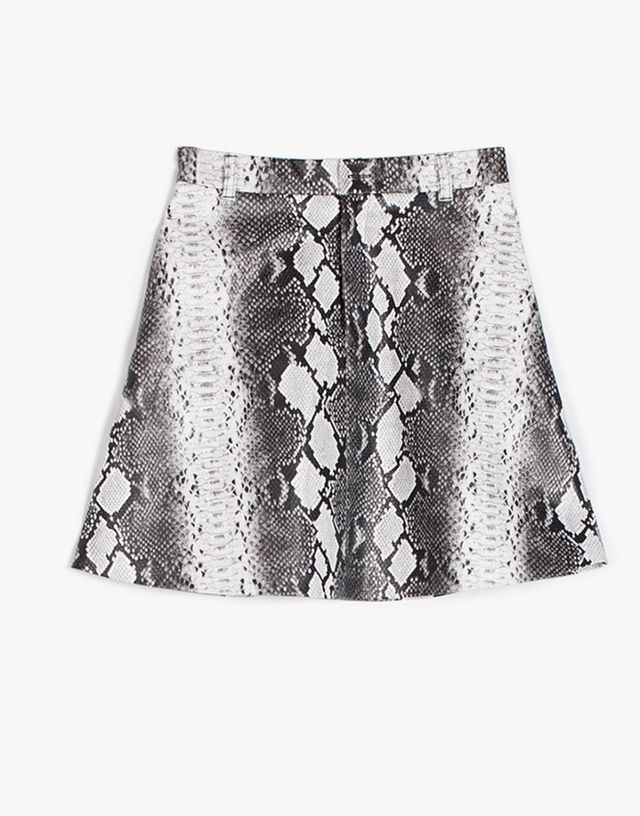 Falda Stradivarius serpiente