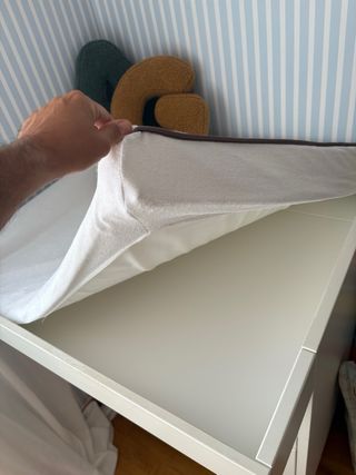 Cambiador bebé blanco