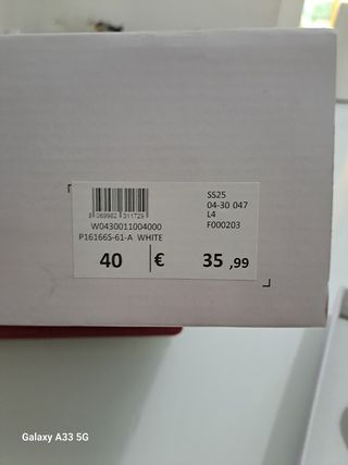 Espadrillas bianche e beige nuove