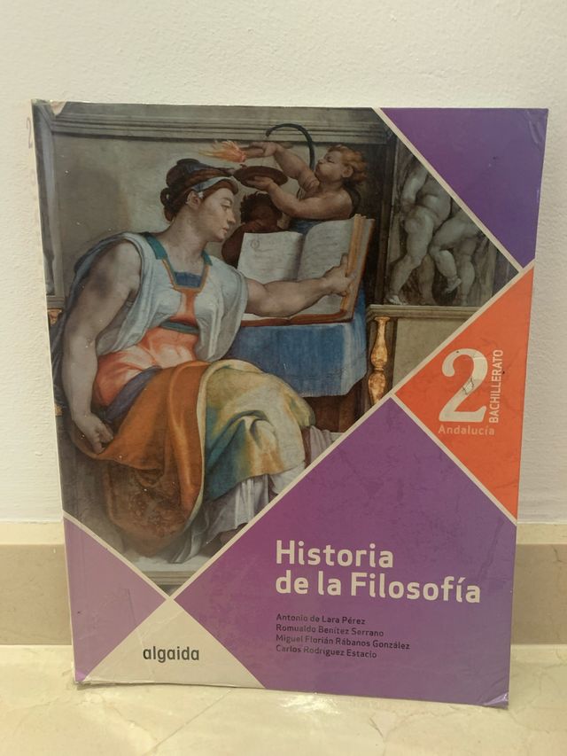 Libro Historia de la Filosofía 2º Bachillerato