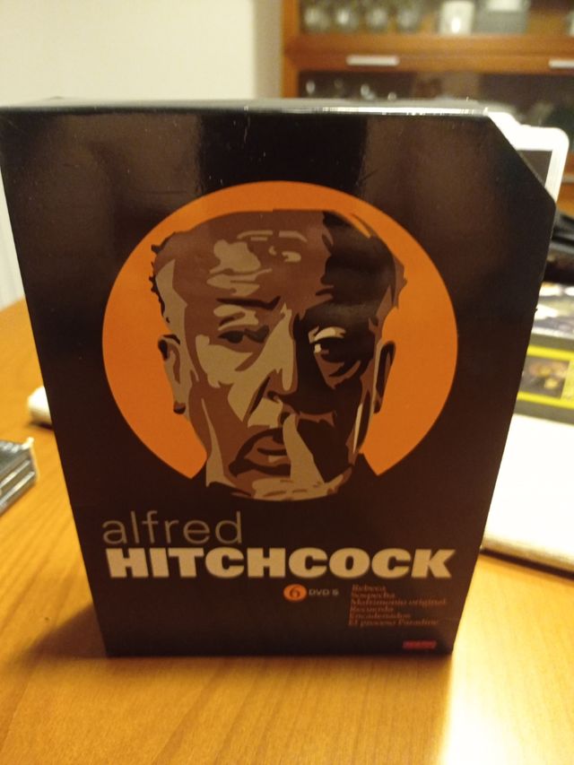 6 DVDs Alfred Hitchcock