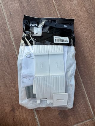 2 topes PATRULL de Ikea - blancos