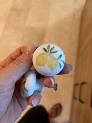 Pomos cocina - limones