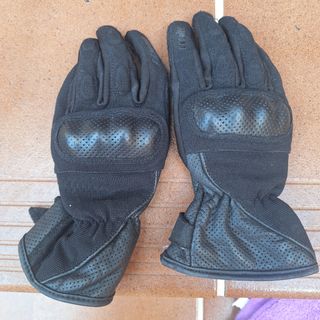 Guantes moto mujer - negros