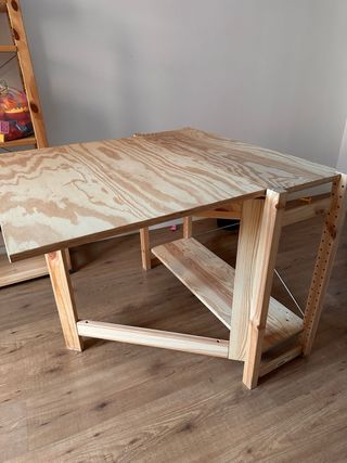 Mesa plegable madera 91x70cm