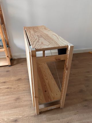 Mesa plegable madera 91x70cm