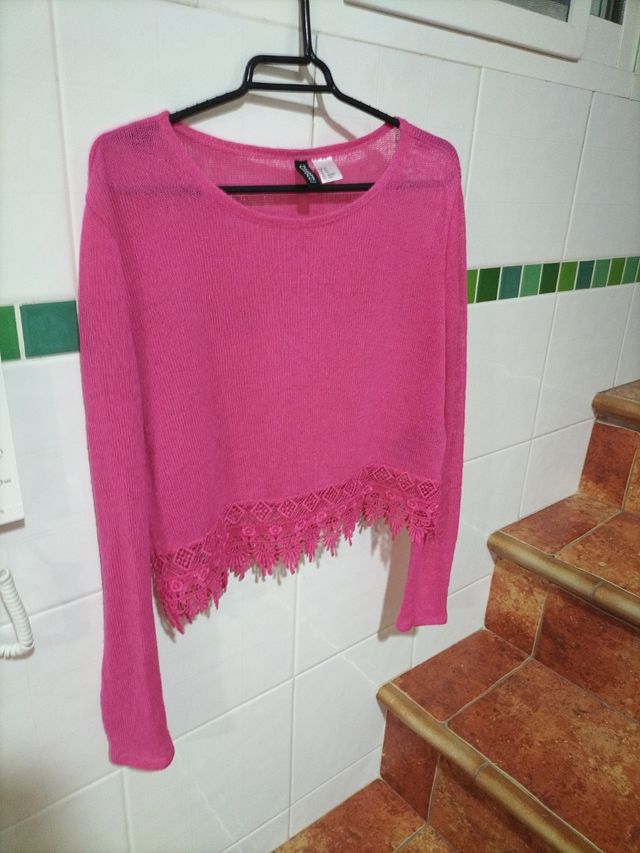 Suéter rosa | Talla M