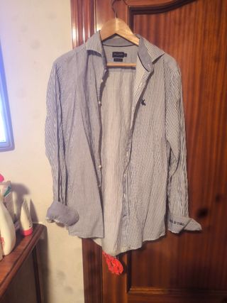 Camisa Piel de Toro | Azul Rayas