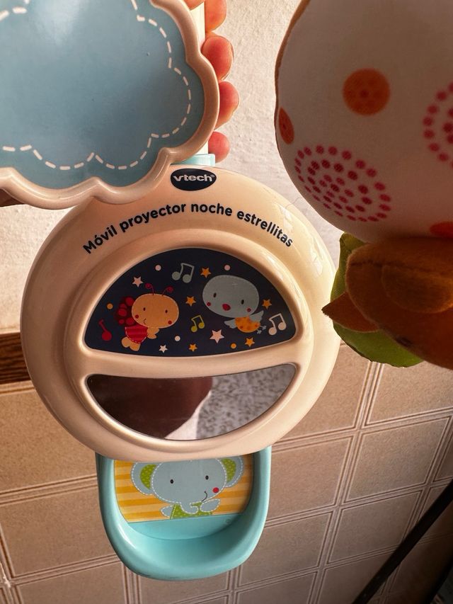 Carrusel musical cuna bebé