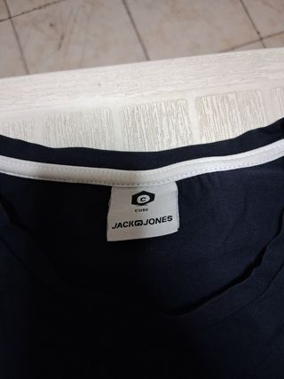 Camiseta Jack&Jones M - roja&negra