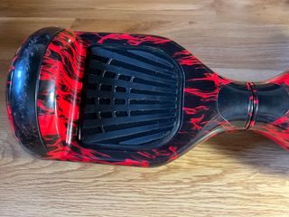 Hoverboard Rojo con llamas