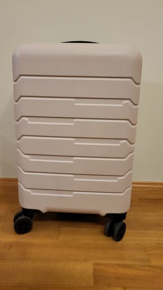 Maleta cabina color rosa claro 