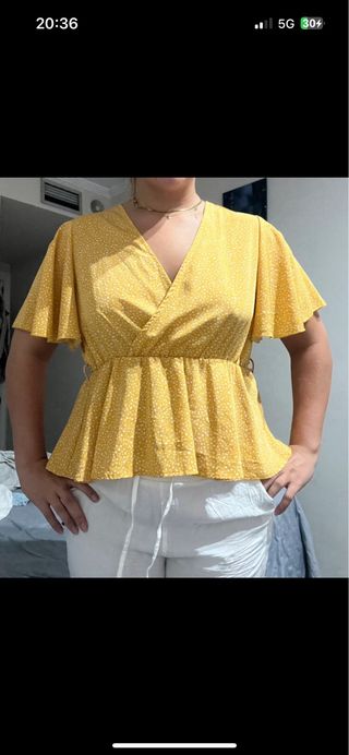 Blusa Amarilla - Verano