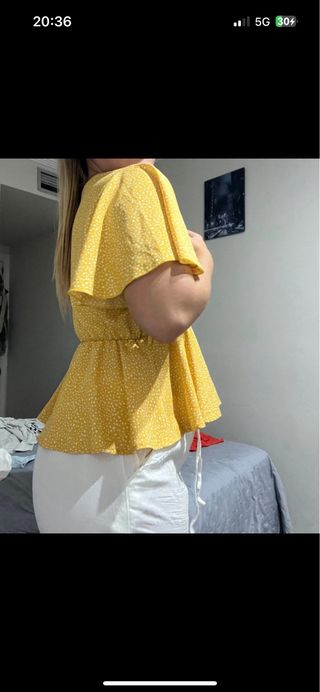 Blusa Amarilla - Verano