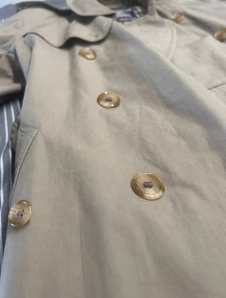 Gabardina Burberry vintage años 90 made in England