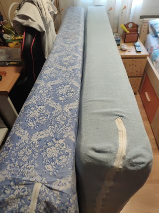 Colchón muelles - 2 ud. - Azul