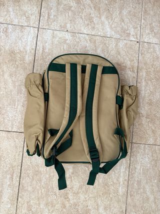 Mochila Picnic Completa - Beige/Verde