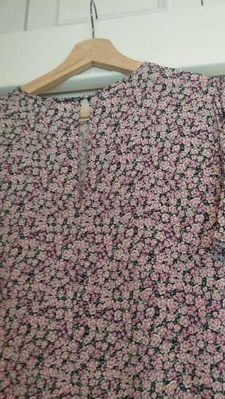 Vestido midi floral