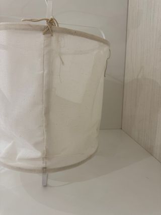 Lámpara colgante blanca
