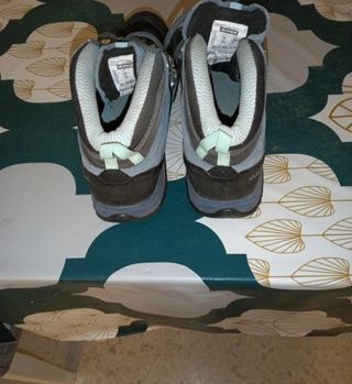 Botas montaña mujer gris-negro