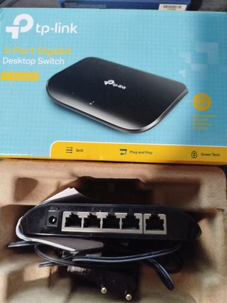 Switch TP-Link 5 puertos Gigabit