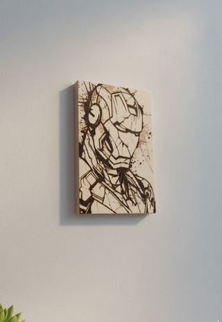 Quadro Iron Man legno | Unico