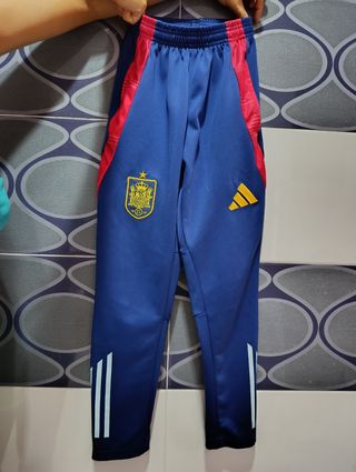 Chandal España Adidas - Rojo-Azul