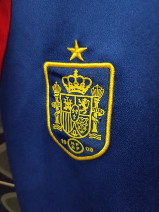 Chandal España Adidas - Rojo-Azul