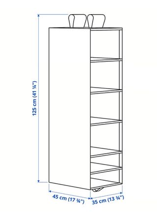 Armario almacenaje SKUBB IKEA blanco