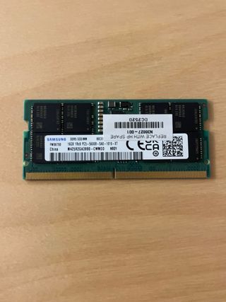 SAMSUNG 16GB DDR5 5600 SODDIM RAM