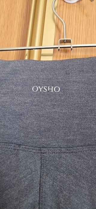 Leggins Oysho Gris Talla L