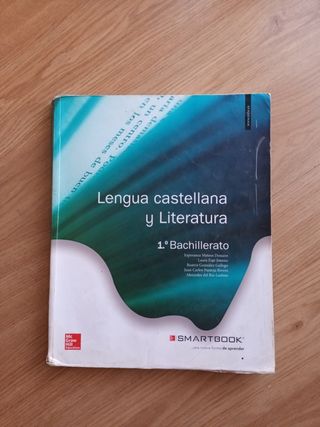 Lenguaje castellana y literatura. Primero de Bachi