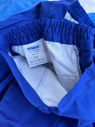 Chaquetaazultrabajotallas 52.58,XL tallas pequeñas