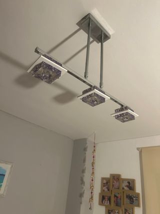 Lámpara 3 luces - Moderna - Purpura