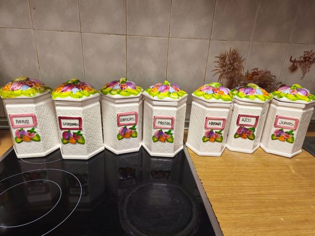 Especiero Cerámica Vintage - 13 botes