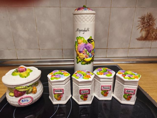 Especiero Cerámica Vintage - 13 botes