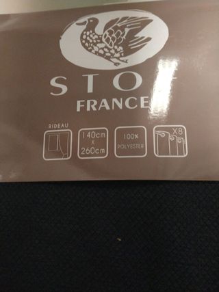 Tende Stof France antracite 