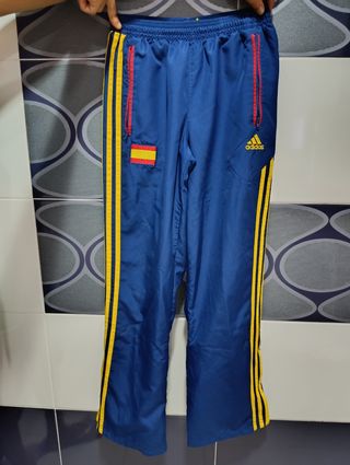 Chándal España Adidas Rojo-Azul