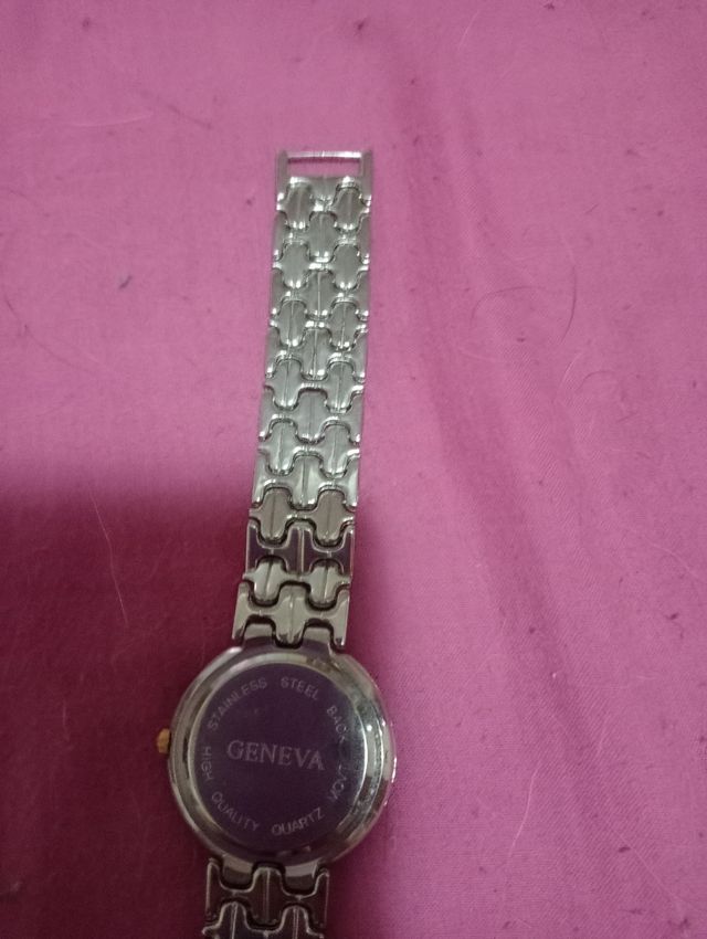 Reloj Geneva mujer | Acero inox dorado