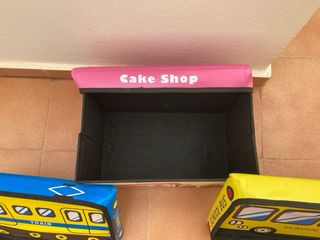 6 Cajas almacenaje infantiles