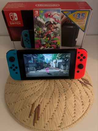 Nintendo Switch V1 Blu-Red + giochi e accessori