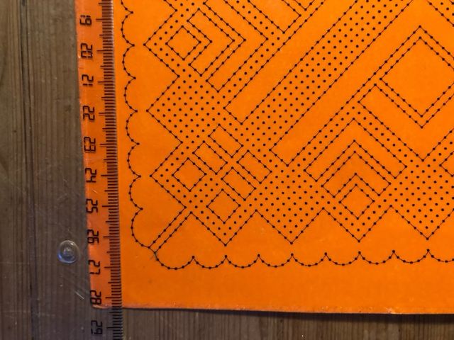 Patrón de bolillos: Pañuelo