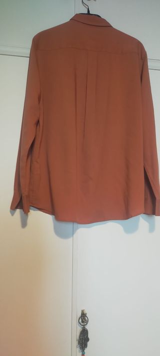 Camisa Uniqlo mujer - Naranja