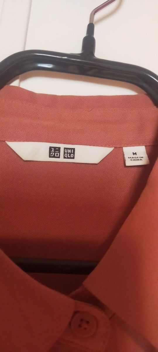 Camisa Uniqlo mujer - Naranja