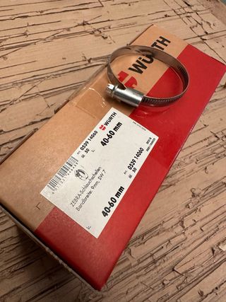 Abrazadera de manguera Würth 40-60mm