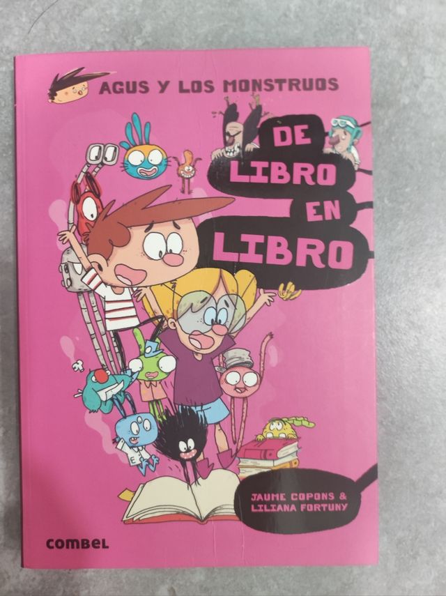 De libro en libro (Agus y los monstruos) (Spani...