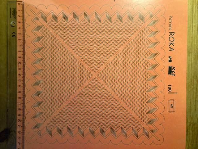 Patrón de bolillos: Centro de mesa