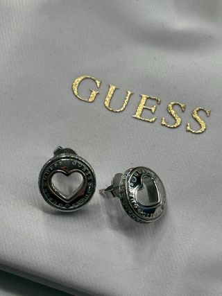 Pendientes Guess Plata