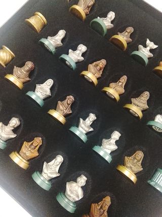 Juego de damas antiguo